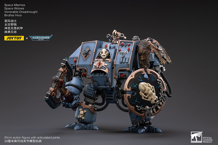 (JOYTOY) Space Marines Space Wolves Venerable Dreadnought Brother Hvor JT2764-1682774965.jpg