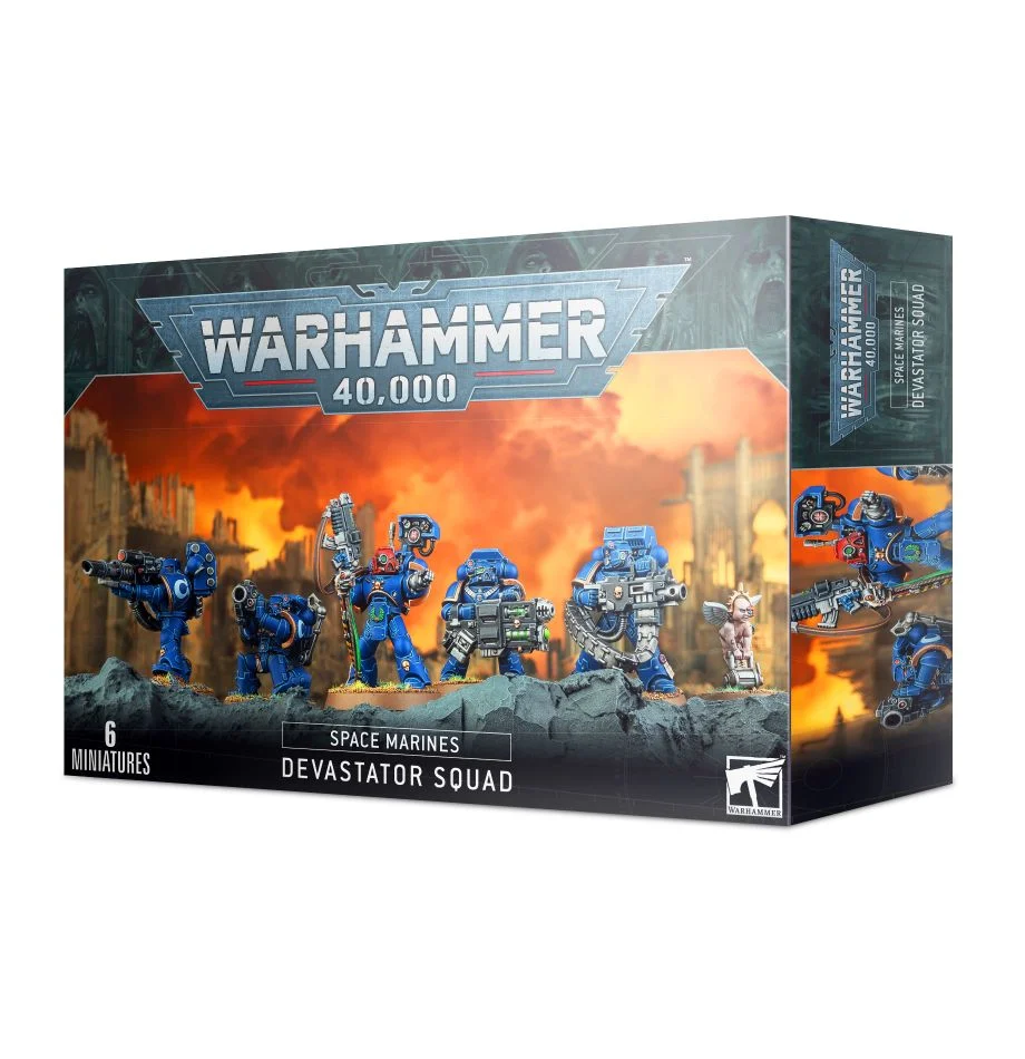 (200B) SPACE MARINES DEVASTATOR SQUAD