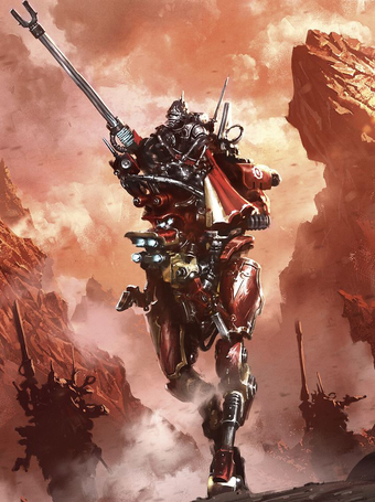 WARHAMMER 40K ADEPTUS MECHANICUS: IRONSTRIDER-1686743028.png