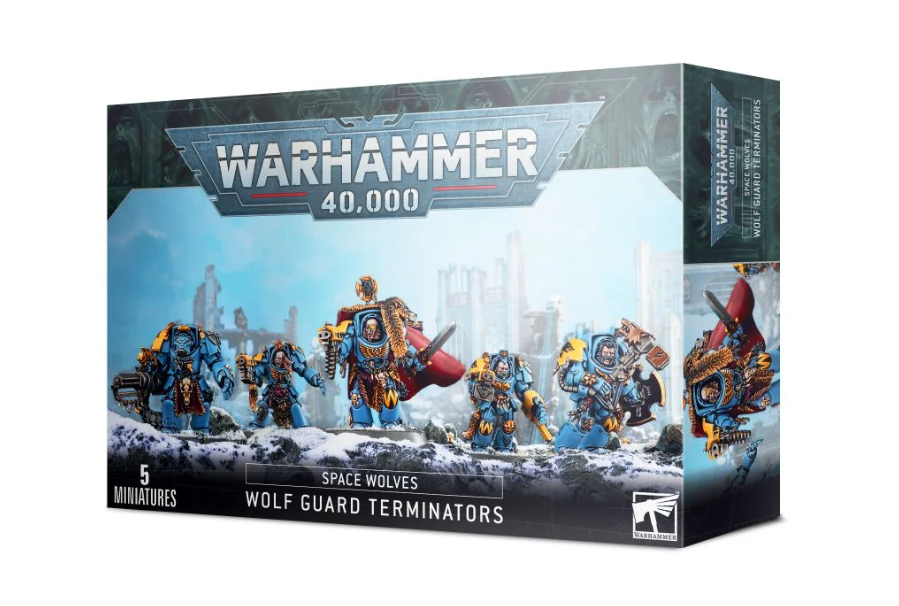 WARHAMMER 40000 SPACE WOLVES: WOLF GUARD TERMINATORS