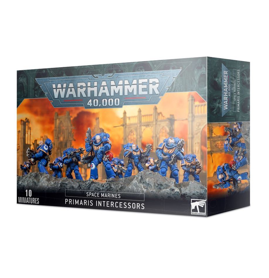 WARHAMMER 40K SPACE MARINES: PRIMARIS INTERCESSORS