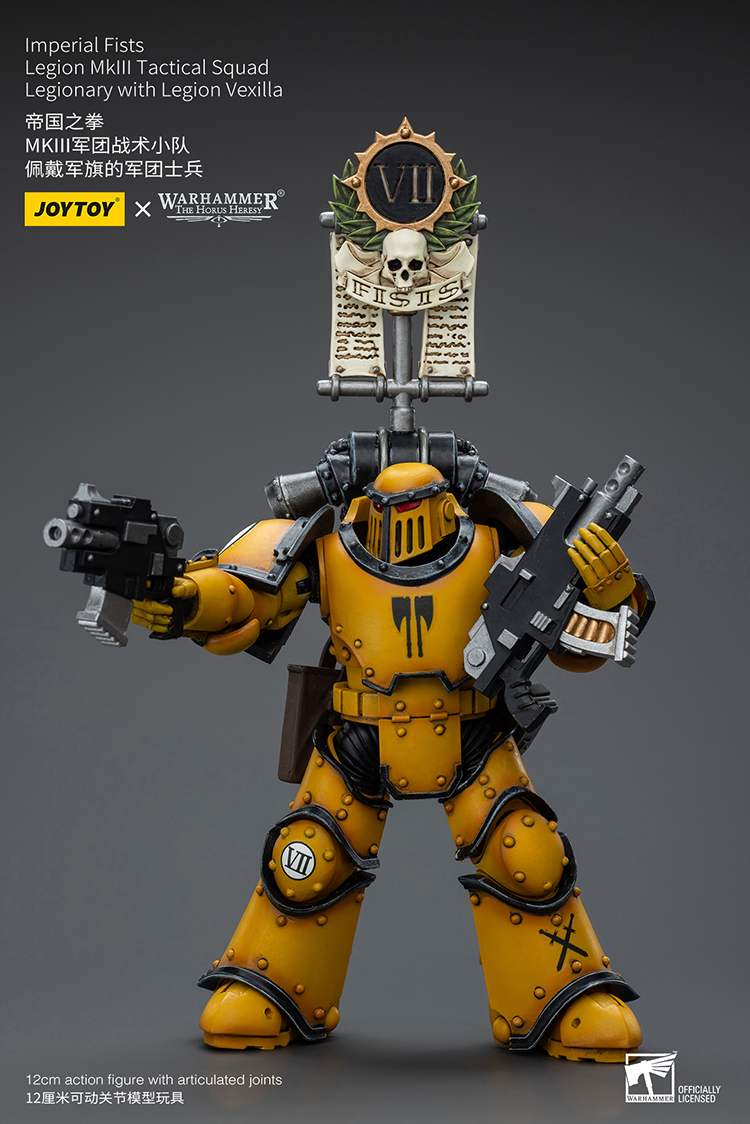 [JOYTOY]Imperial Fists Legion MkIII Tactical Squad Legionary with Legion Vexilla JT9053-1711270981-QGqSZ.jpg
