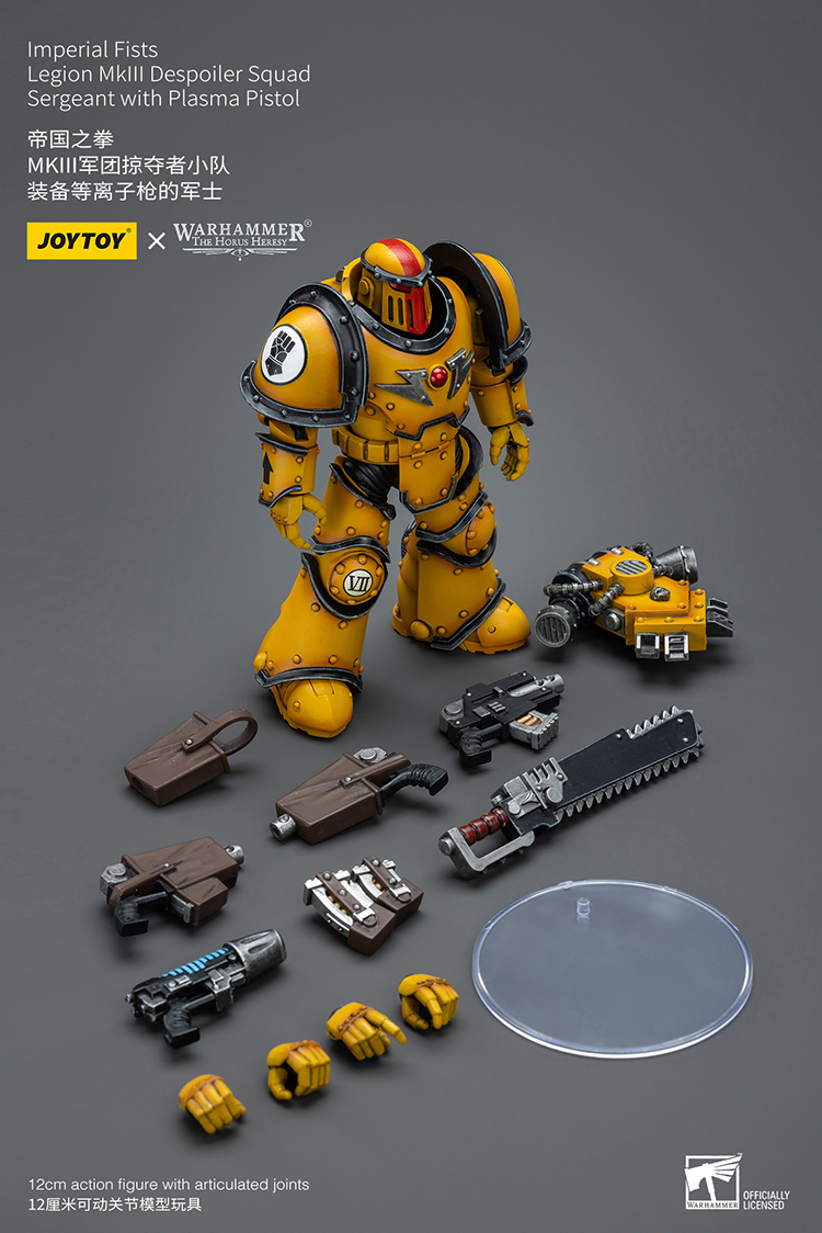 [JOYTOY]Imperial Fists Legion MkIII Despoiler Squad Sergeant with Plasma Pistol JT9084-1711271347-Me96J.jpg