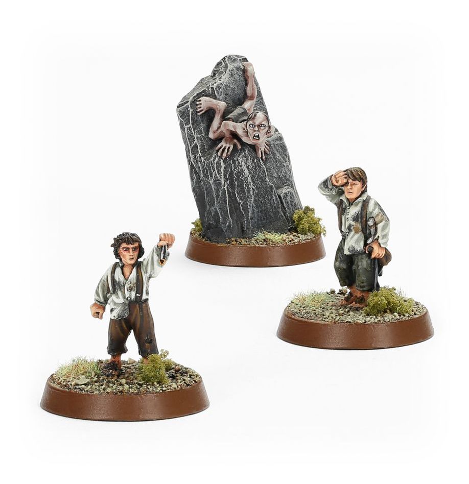 FRODO BAGGINS, SAMWISE GAMGEE& GOLLUM