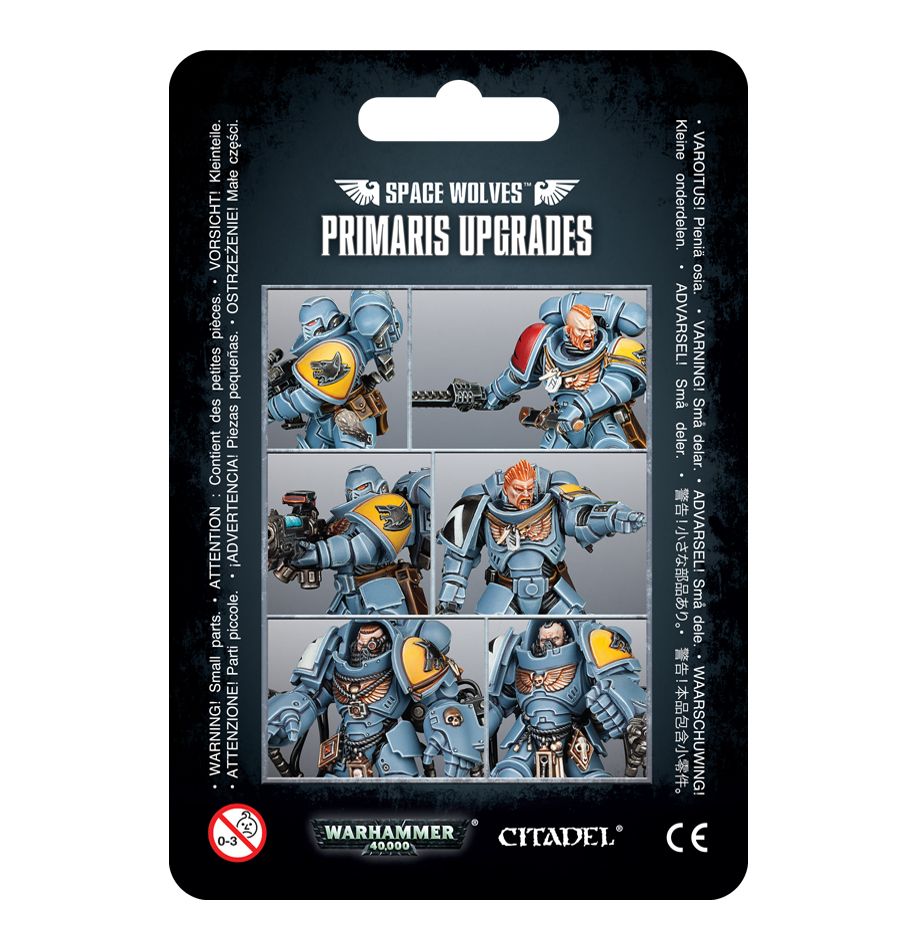 WARHAMMER 40K SPACE WOLVES: PRIMARIS UPGRADES