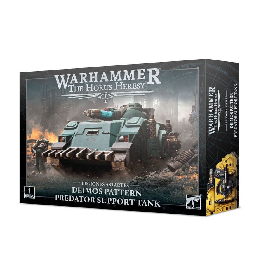 WARHAMMER THE HORUS HERESY: LEGIONES ASTARTES DEIMOS PATTERN PREDATOR SUPPORT TANK