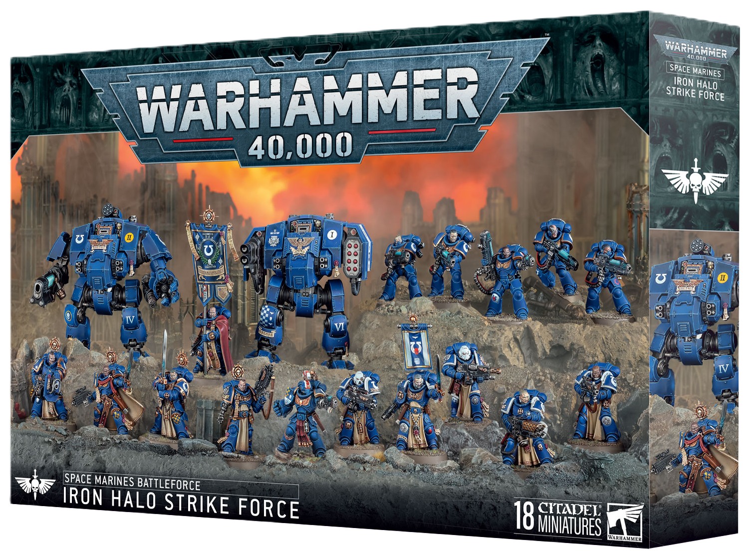 WARHAMMER 40K SPACE MARINES: IRON HALO STRIKE FORCE