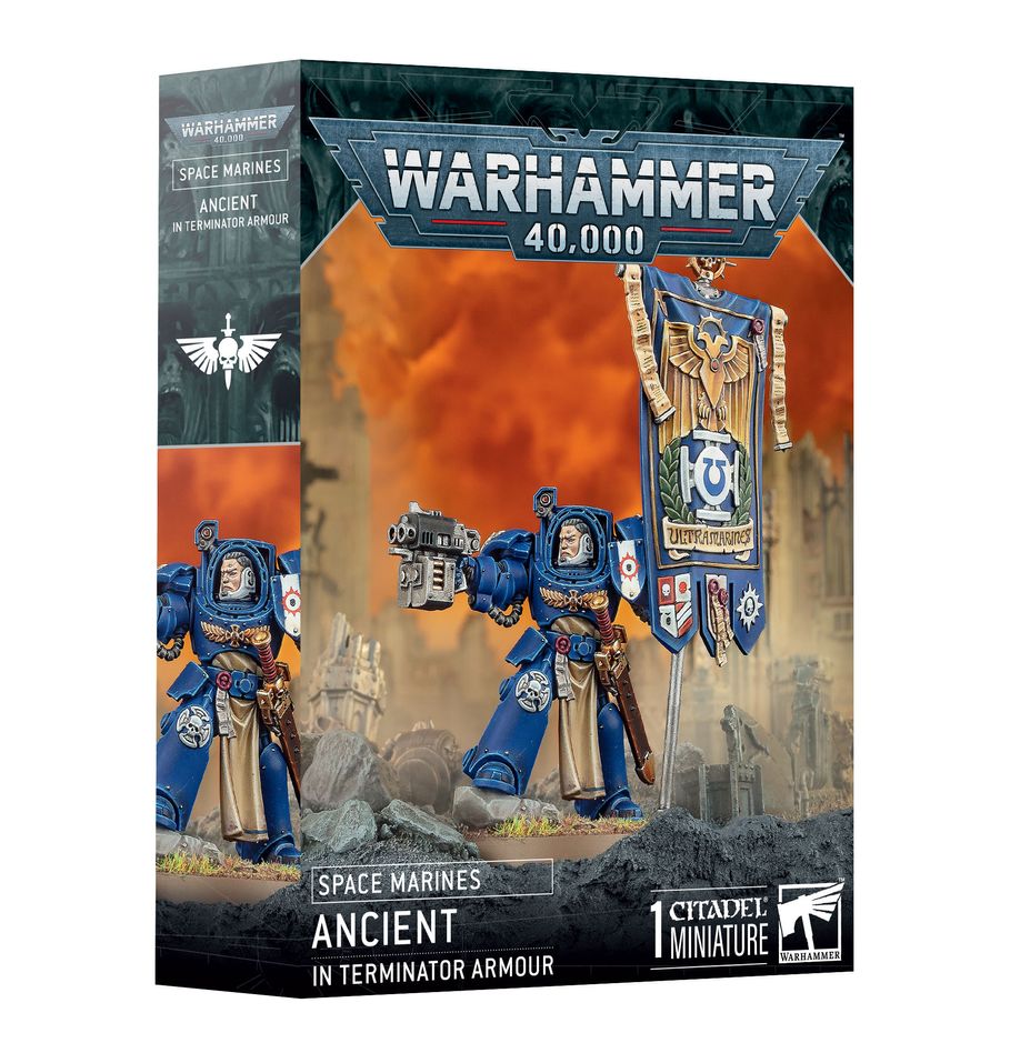 WARHAMMER 40K SPACE MARINES: ANCIENT IN TERMINATOR ARMOUR