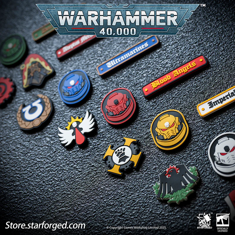 (STARFORGED) Warhammer 40K Patch: Raven Guards set-1775992765-l85nd.webp